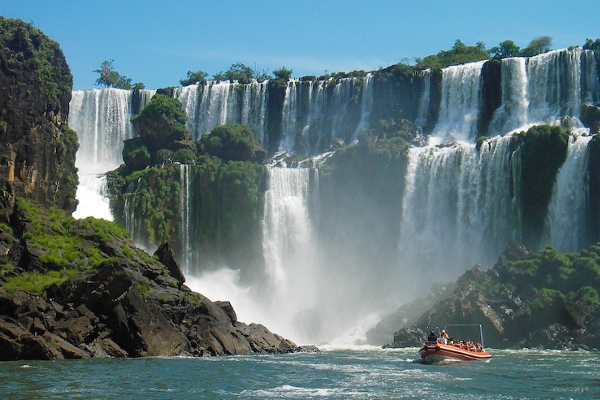 Iguazu Falls boat ride