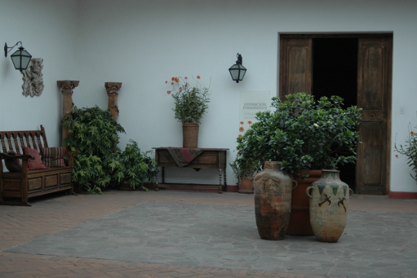 larco museum patio