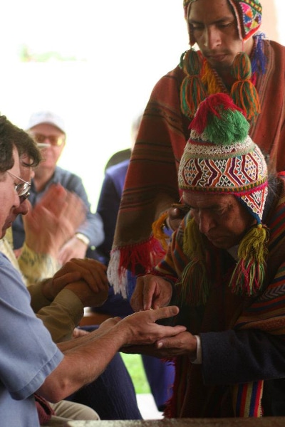 Coca leaf reading