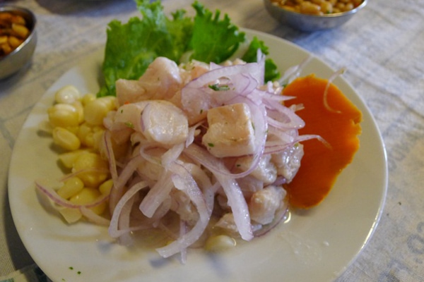 La Canta Rana ceviche