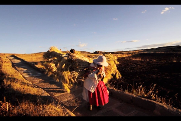 Lake Titicaca island life