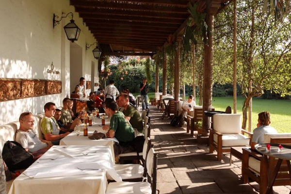 Museo Larco restaurant terrace