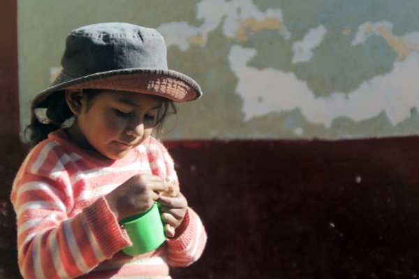 Titicaca homestay local girl