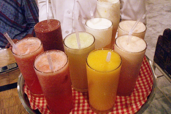 Costa Rica fruit juices