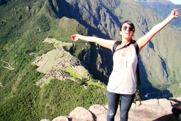 Huayna Pichu Montse reached the top!