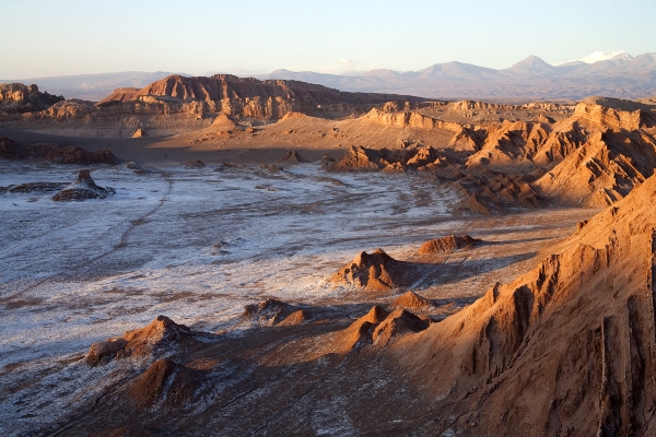 Valle de la Luna sunset