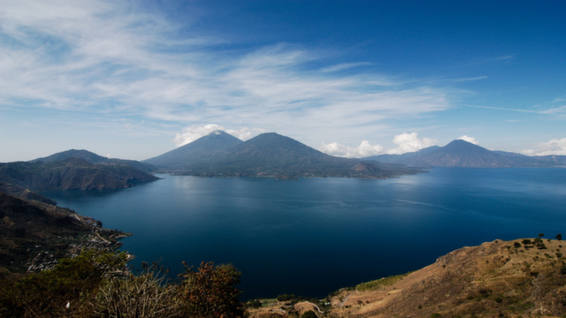 The beauty of Lake Atitlan