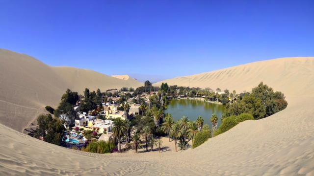 Huacachina in Peru