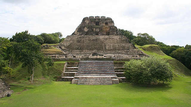 The imposing El Castillo at Xunantunich