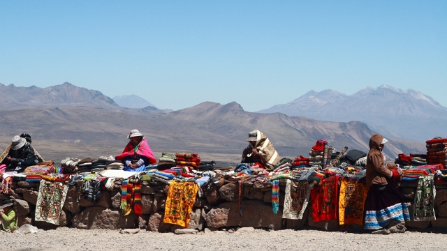 Colca Canyon in the Peruvian Andes