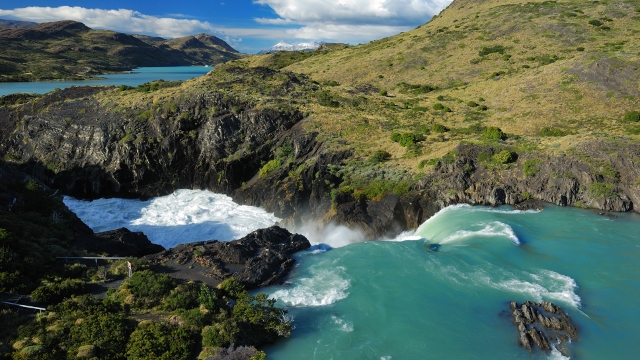 Torres del Paine Waterfalls