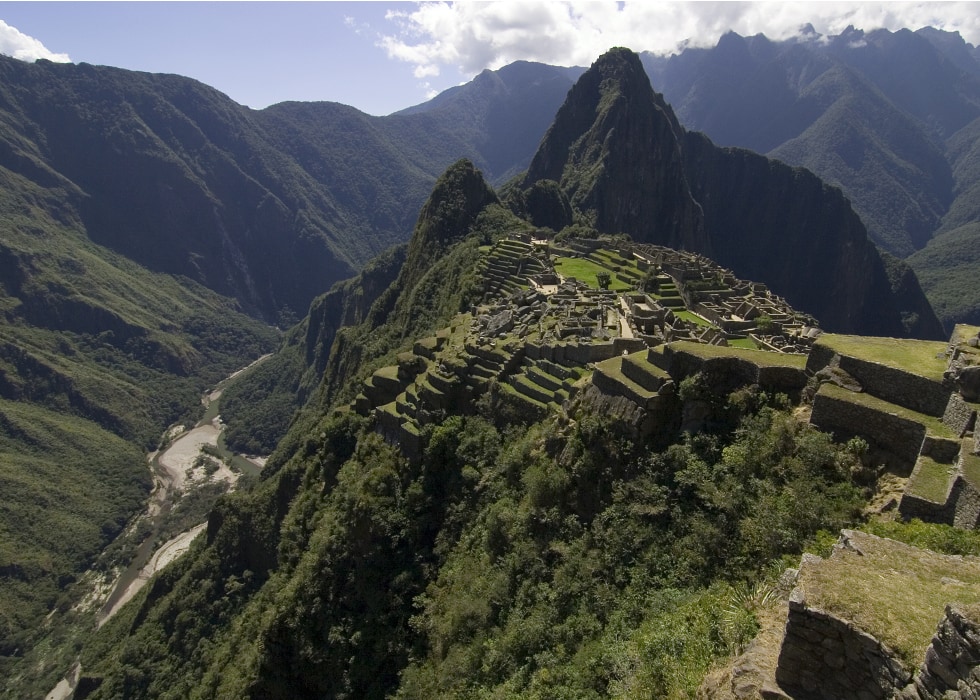 U2 front-man Bono visits Machu Picchu