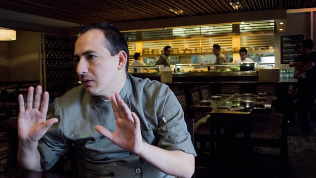 Eddie Castro, the Executive Chef at Osaka Argentina