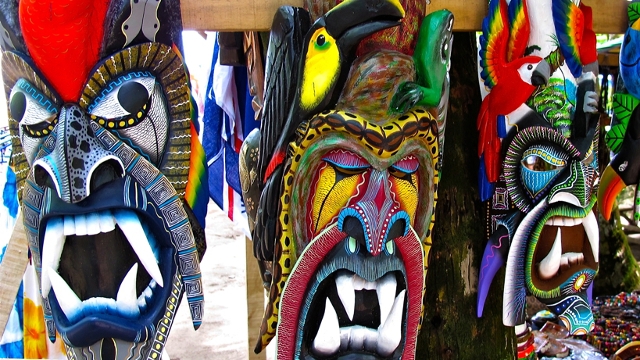 Boruca Masks, Costa Rica