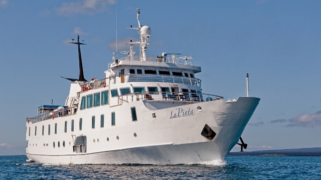 La Pinta boat, Galapagos