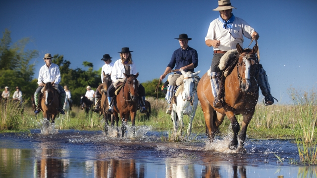Horseback riding, Esteros del Ibera