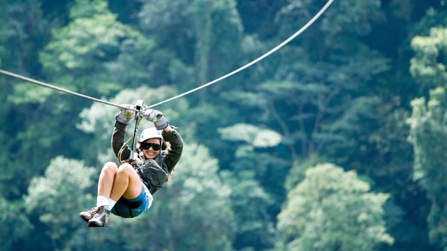 Ziplining in the Monteverde Cloud Forest