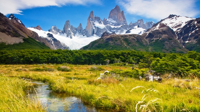 Mount Fitz Roy in El Chalten, Argentina