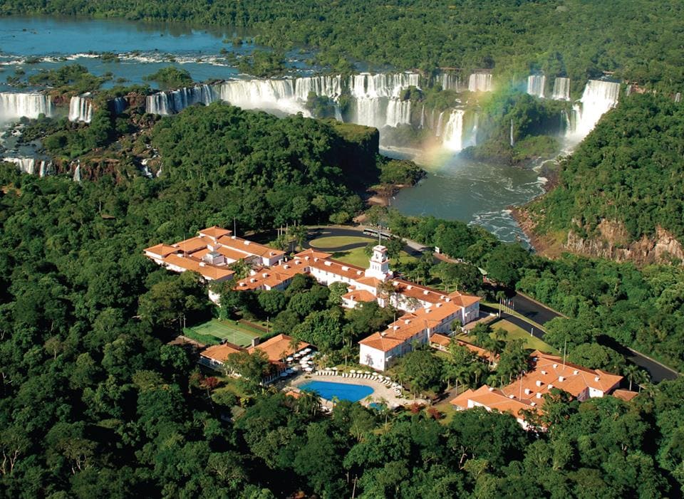 iguazu falls rainbow