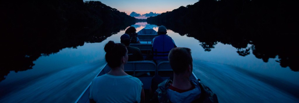 amazon river night tour