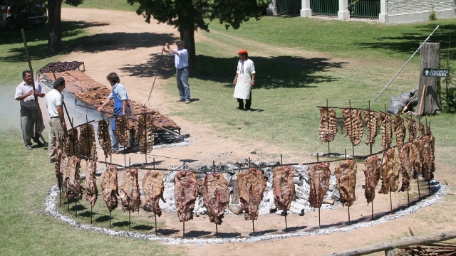 Estancia asado Argentina