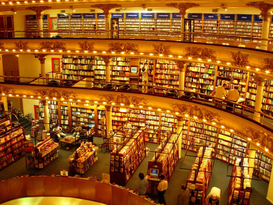 El Ateneo Grand Splendid bookstore in Buenos Aires