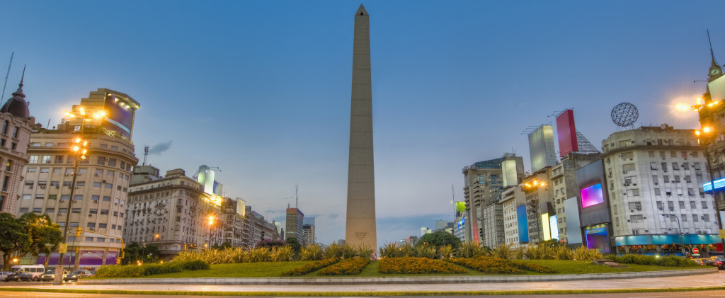 Buenos Aires in Argentina during the summer