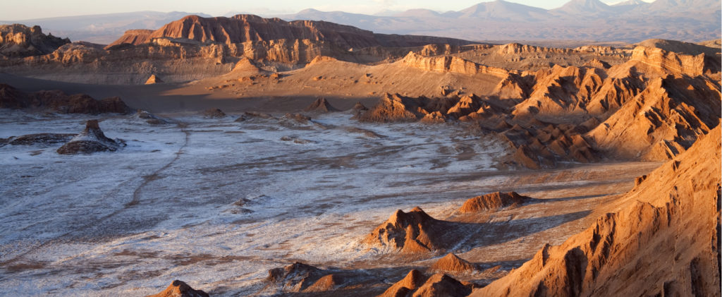 Atacama desert in Chile