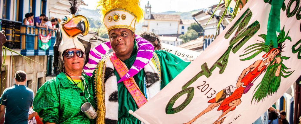 Celebrate carnival in Brazil Ouro Preto