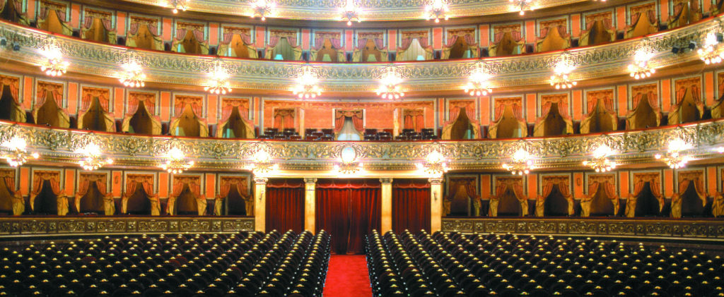 The famous theater Colon in Buenos Aires
