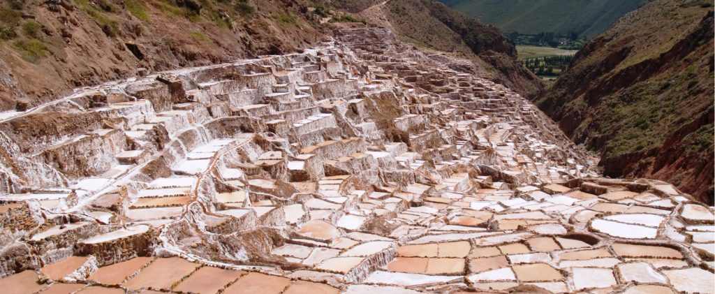 The town of Maras in Peruvian Sacred Valley