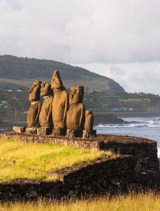 Statues on Easter Island