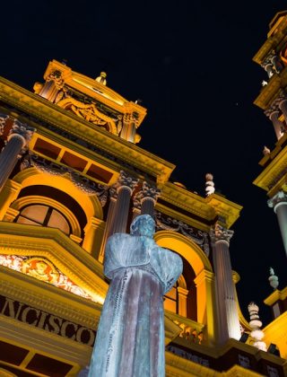 Yellow church